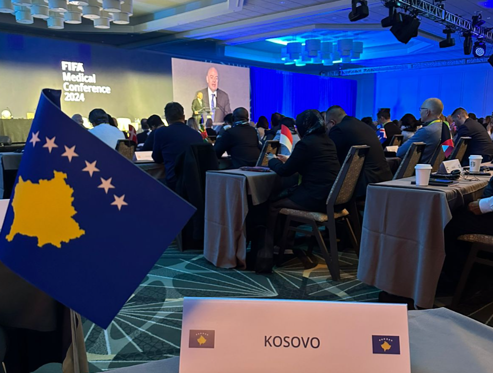 Në Boston po mbahet Konferenca Mjekësore e FIFA-s, pjesëmarrëse edhe Kosova